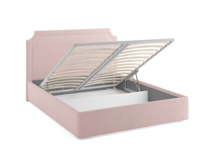 Кровать Сонум Eliot Микровелюр Кремовый (с подъемным механизмом) 256