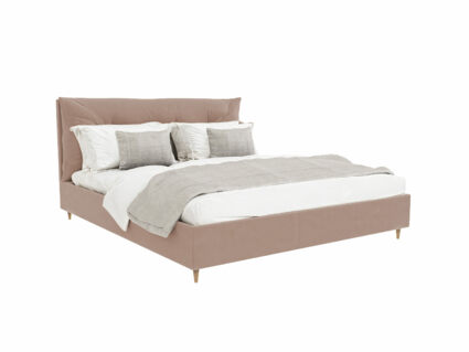 Кровать Beautyson Doris велюр Formula 225 бежевый (с подъемным механизмом) 251