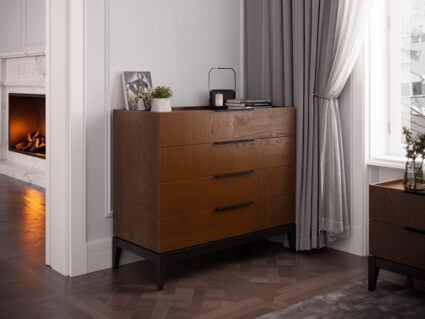 Комод Rivi Goodman (широкий) Пинотекс палисандр/венге 1558