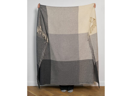 Плед Luxberry WOOLEN серо-графитовый 505