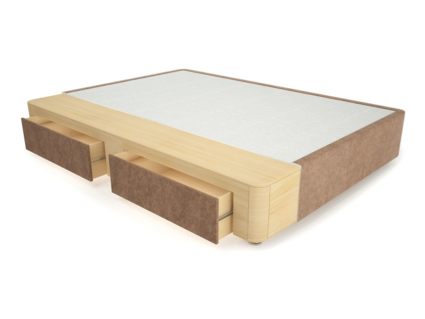 Кровать Mr.Mattress Site Box велюр Toffee 258