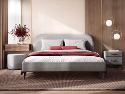 Кровать Сонум Katrin Рогожка Зеленый 256