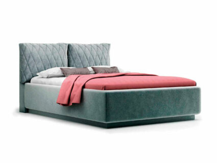 Кровать Nuvola Celeste Velutto 32 (с подъемным механизмом) 258
