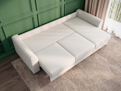 Диван Сонум Dario угловой Лаунж белый 1183